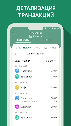 Скриншот 3 — Финансы - бюджет, расходы