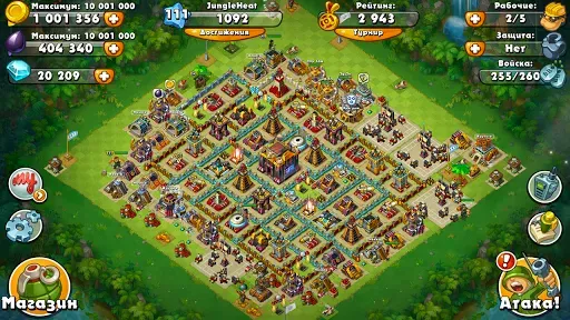 Скриншот 6 — Jungle Heat: War of Clans