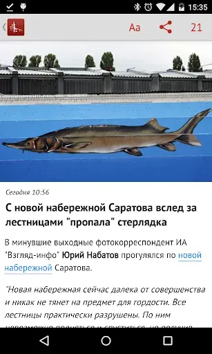 Скриншот 2 — Взгляд-инфо