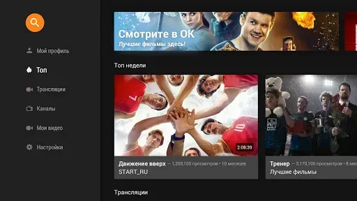 Скриншот 2 — ОК Видео