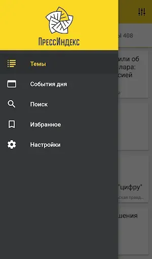 Скриншот 4 — ПрессИндекс Мониторинг СМИ