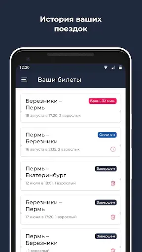 Скриншот 5 — avperm.ru - автовокзалы Перми