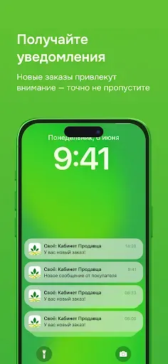 Скриншот 3 — Свое: Кабинет Продавца