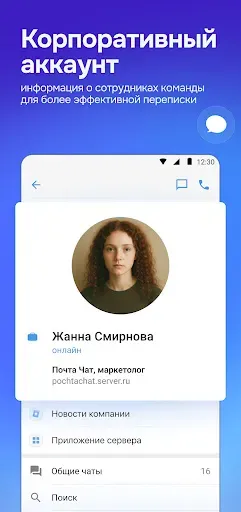 Скриншот 4 — Почта Чат