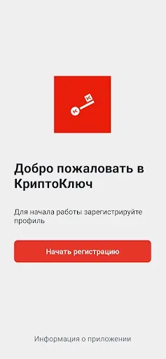Скриншот 1 — КриптоКлюч