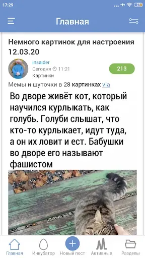 Скриншот 1 — ЯП — сообщество развлечений