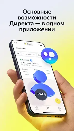 Скриншот 1 — Яндекс Директ для бизнеса