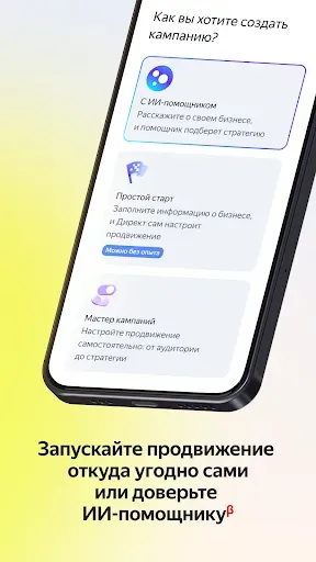 Скриншот 2 — Яндекс Директ для бизнеса