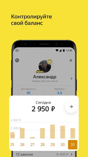 Скриншот 4 — Яндекс Про: водители и курьеры