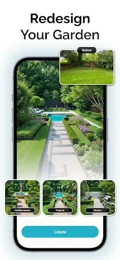Скриншот 4 — AI Home & Garden Design - Ruma