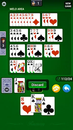 Скриншот 3 — Rummy: Classic Card Game