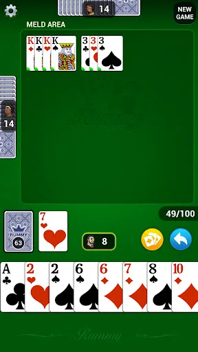 Скриншот 6 — Rummy: Classic Card Game