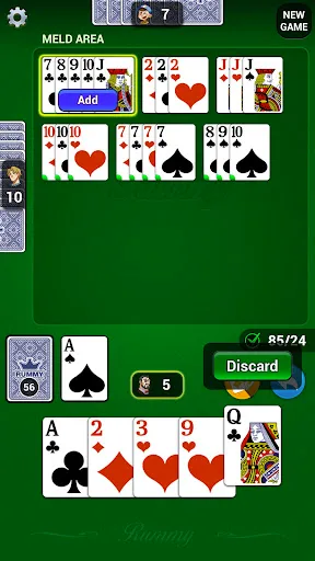 Скриншот 7 — Rummy: Classic Card Game