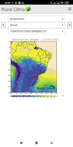 Скриншот 1 — Rural Clima