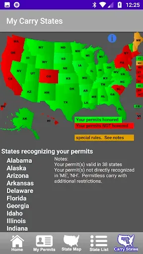Скриншот 8 — CCW – Concealed Carry 50 State