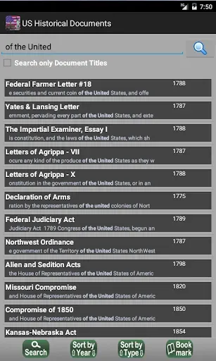 Скриншот 4 — US Historical Documents