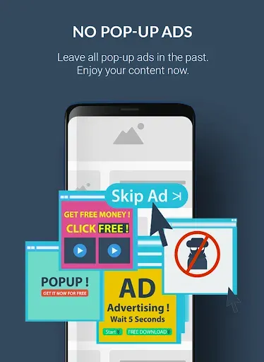 Скриншот 2 — AdBlocker Ultimate Browser