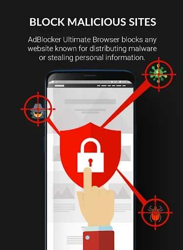 Скриншот 4 — AdBlocker Ultimate Browser