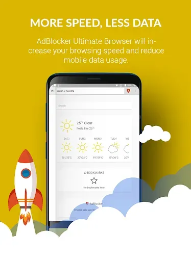 Скриншот 7 — AdBlocker Ultimate Browser