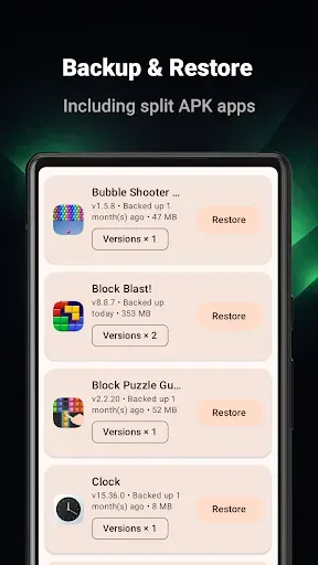 Скриншот 4 — SAI+: XAPK & APK Installer