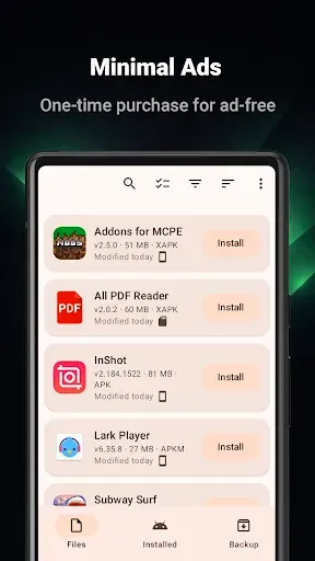 Скриншот 7 — SAI+: XAPK & APK Installer