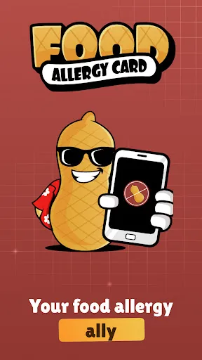 Скриншот 1 — Food Allergy Card