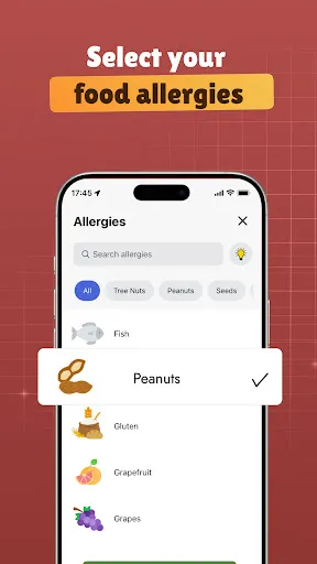 Скриншот 4 — Food Allergy Card