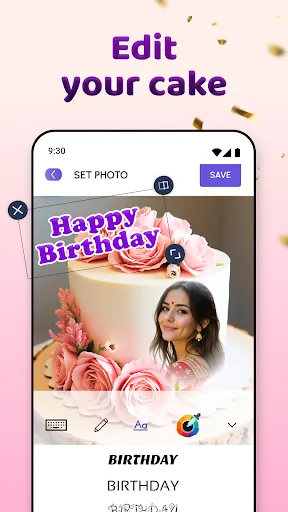 Скриншот 5 — Name Photo On Birthday Cake