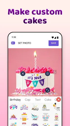 Скриншот 7 — Name Photo On Birthday Cake