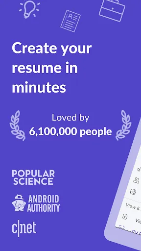 Скриншот 1 — Resume Builder - CV Engineer