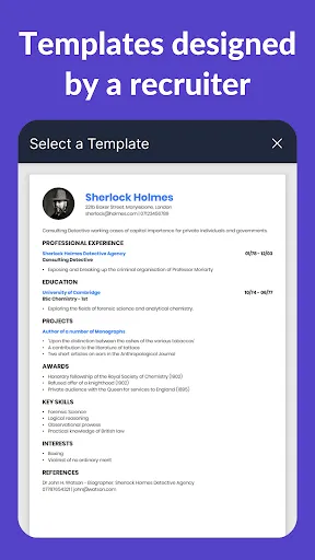 Скриншот 3 — Resume Builder - CV Engineer