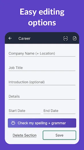 Скриншот 6 — Resume Builder - CV Engineer