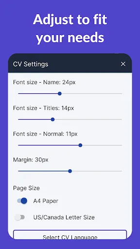 Скриншот 7 — Resume Builder - CV Engineer