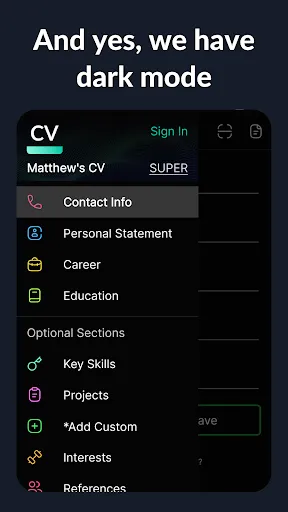 Скриншот 8 — Resume Builder - CV Engineer