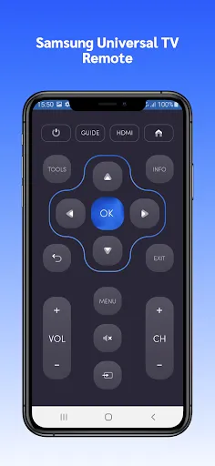 Скриншот 1 — Universal Remote Samsung TV