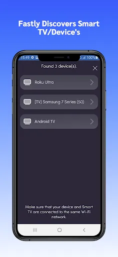 Скриншот 3 — Universal Remote Samsung TV