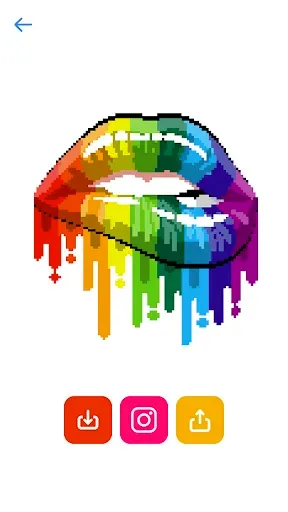 Скриншот 3 — Sandbox - Pixel Art Coloring