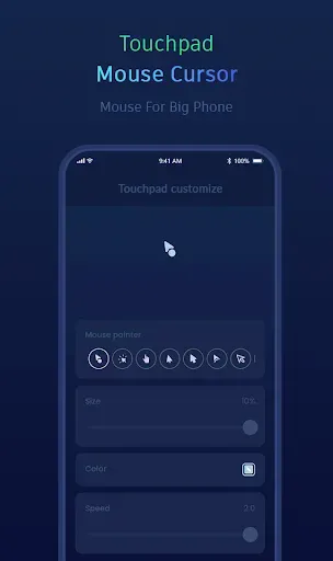 Скриншот 3 — Mouse Cursor Touchpad