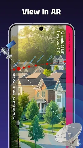 Скриншот 3 — Satellite Finder (Dishpointer)