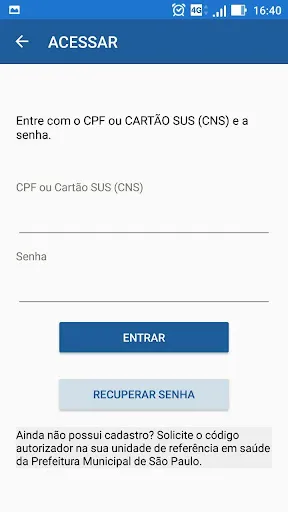 Скриншот 3 — Agenda Fácil - Prefeitura SP