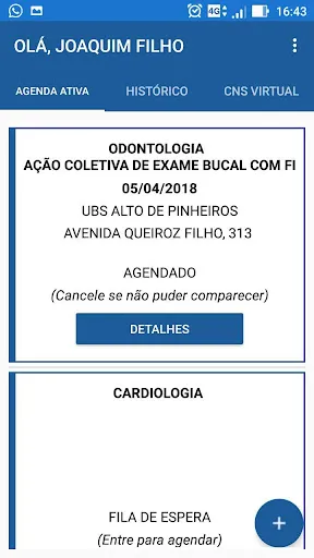 Скриншот 4 — Agenda Fácil - Prefeitura SP