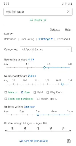 Скриншот 1 — App Finder