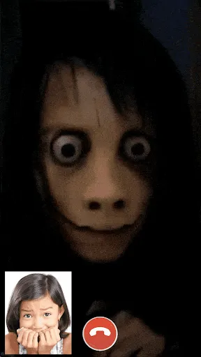 Скриншот 3 — Momo Creepy Horror video Call