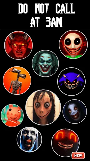 Скриншот 5 — Momo Creepy Horror video Call