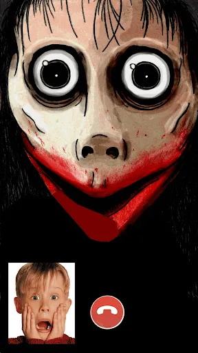 Скриншот 8 — Momo Creepy Horror video Call