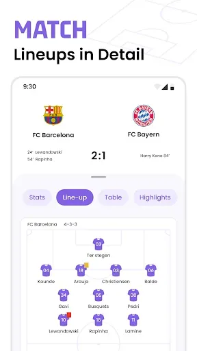 Скриншот 5 — Football Live Scores: SnapGoal