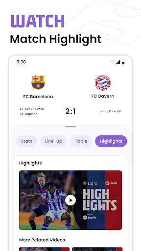 Скриншот 6 — Football Live Scores: SnapGoal