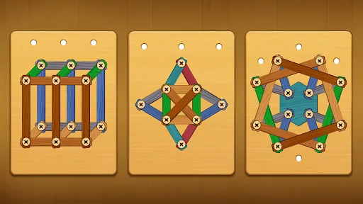 Скриншот 1 — Screw Nuts - Wood Bolts