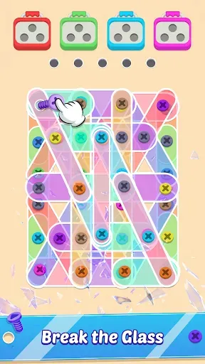 Скриншот 2 — Screw Escape! Nuts & Bolts