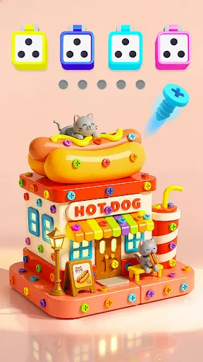 Скриншот 2 — Screw Sort 3D: Screw Puzzle
